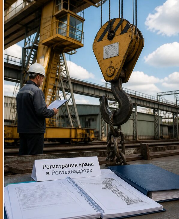 Регистрация крана в Ростехнадзоре в Воскресенске от 15507 р. | Авеста ОТиПБ